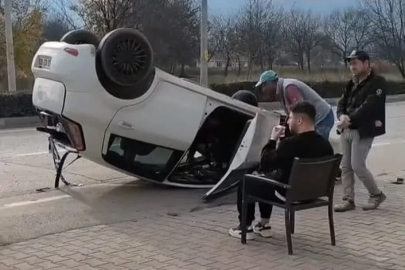 Bursa'da mucize kurtuluş: Burnu bile kanamadı