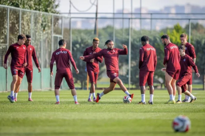 Trabzonspor, Göztepe maçı hazırlıklarını tamamladı