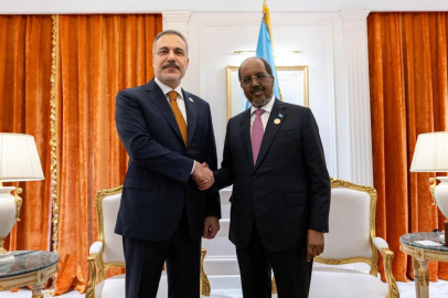 Bakan Fidan, Somali Cumhurbaşkanı Mahmud ile görüştü