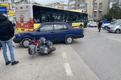 Bursa'da feci kaza: Motosikletli ağır yaralandı