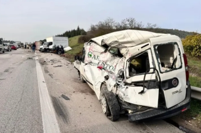 Bursa'daki TIR kazasında acı haber: 1 ölü, 3 yaralı