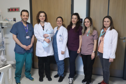 Bursa Şehir Hastanesi Tüp Bebek Merkezi'nde ilk bebek heyecanı