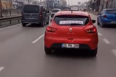 Boşanmayı düğün gibi kutladı: Bursa'da ilginç otomobil süslemesi güldürdü