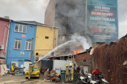 Gemlik’te pide imalathanesinde yangın paniği