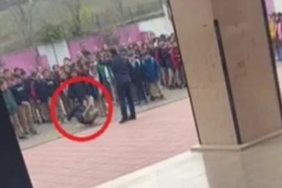 Bursa'da okul müdürü, öğrenciyi darbetti