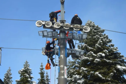 Uludağ’daki tatbikat gerçeğini aratmadı