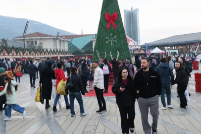 Osmangazi’de yeni yıl heyecanı meydanı sardı