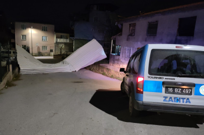 Bursa Büyükşehir, şiddetli rüzgara karşı teyakkuzda