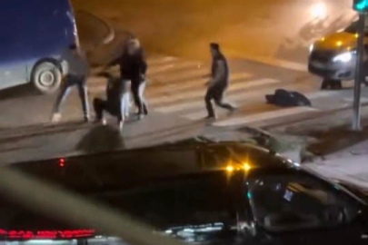 Bursa'da yola savrulan çocuk yürekleri ağza getirdi