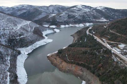 Bursa'da kar yağışları barajlara can suyu oldu