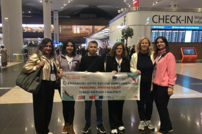 Gazi İlkokulu'ndan Avrupa'ya eğitim köprüsü