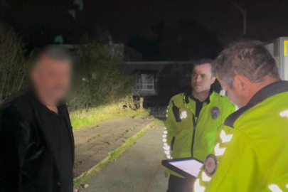 Bursa'da polisin tuvaleti gelen alkollü sürücüyle imtihanı