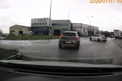 Bursa'da cadde ortasında driftin bedeli 58 bin lira oldu