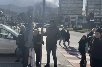 Bursa'da lodos zor anlar yaşattı