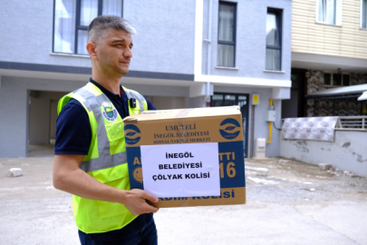 İnegöl Belediyesi yılın 365 günü vatandaşın yanında