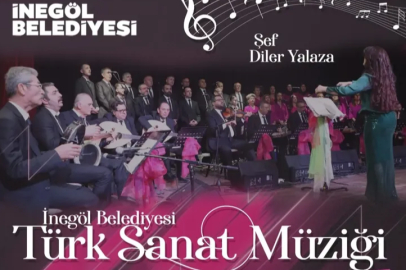 İnegöl'de sanatseverler Türk Sanat Müziği gecesinde buluşuyor