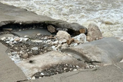 Bursa'da mesire alanındaki hasarlı köprü tehlike saçıyor