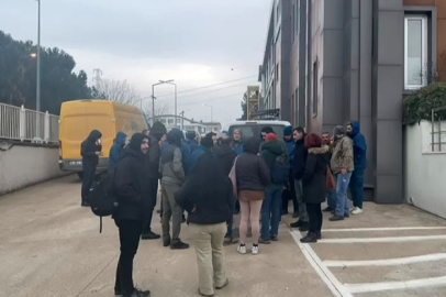 Bursa'da PTT'de iş bırakma eylemi