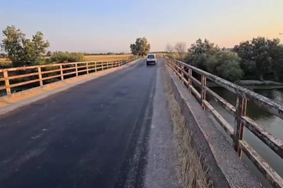 Bursa'da beşik gibi sallanan köprü yıkılıyor