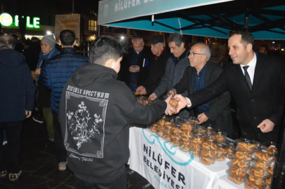 Nilüfer’de kandil geleneği yaşatıldı