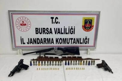 İznik'te Jandarma'dan silah operasyonu