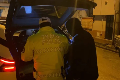 Bursa'da kaçan alkollü sürücü çıkmaz sokakta yakalandı