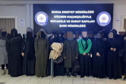 Bursa'da kaçak çalışan operasyonu: 46 göçmen yakalandı