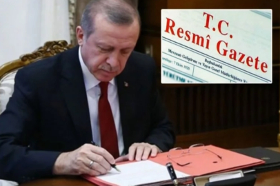 Cumhurbaşkanlığı tarafından yapılan atamalar Resmi Gazete’de
