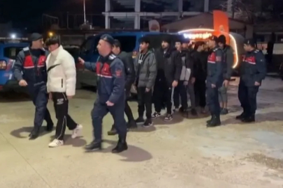 İnegöl’de 9 kaçak göçmen yakalandı