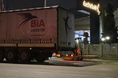 Bursa'da TIR'ın dorsesinden düşen işçi yaralandı