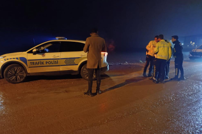 Bursa'da 'Dur' ihtarına uymadı, kaza yapınca yakalandı