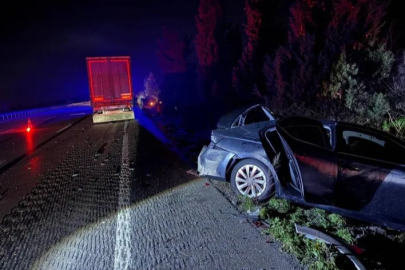 Bursa'da otoyolda can pazarı