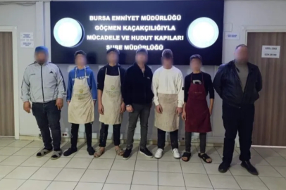 Bursa’da kaçak işçi operasyonu