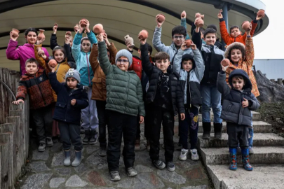 Bursa'da minikler arkeolojiyi eğlenerek öğrendi