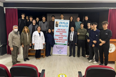 Bursa'da liseliler herkese örnek oluyor