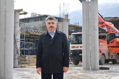 Yavuzselim Kapalı Pazar Alanı’nda çalışmalar sürüyor