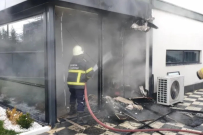 Bursa'da yazlık evde çıkan yangın paniğe neden oldu