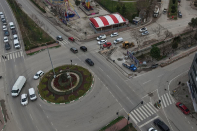 Gemlik'te trafiği rahatlatan düzenleme