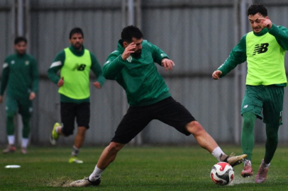 Bursaspor, Adanaspor maçı hazırlıklarını sürdürdü