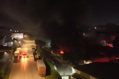 Bursa’da tekstil fabrikasında yangın