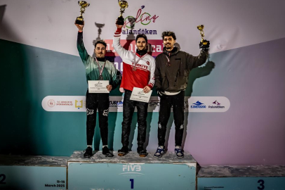 Palandöken'den Alplere: Türk sporcular Snowbike Dünya Şampiyonası'nda