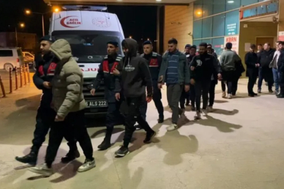 İnegöl’de kaçak göçmen operasyonu...