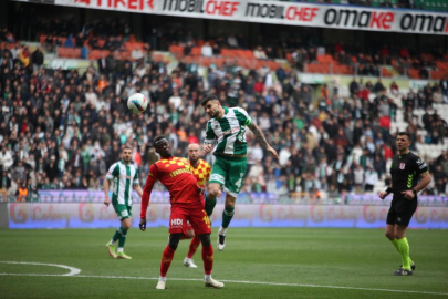 Konyaspor ile Göztepe 14. randevuda