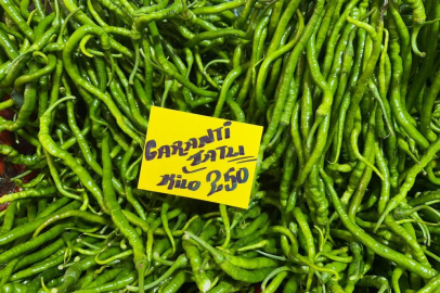 Seraları su basınca sivri biber ve salatalığın ateşi yükseldi