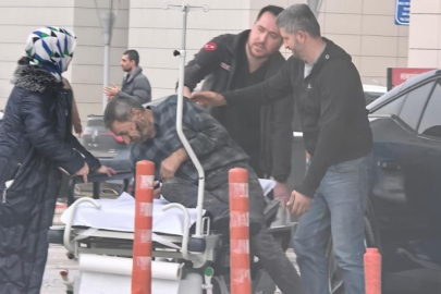 Bursa'da çatıdan düşen adam yaralandı