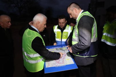Büyükşehir gece gündüz sahada
