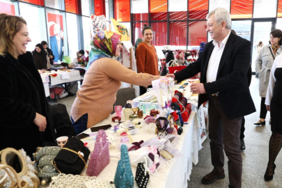 Girişimci kadınları bir araya getiren sokak