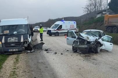 Bursa'daki korkutan kaza: 3 yaralı