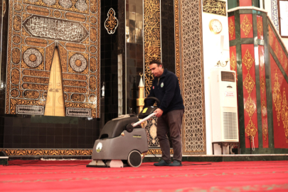 Osmangazi'de camiler Ramazan’a özenle hazırlandı