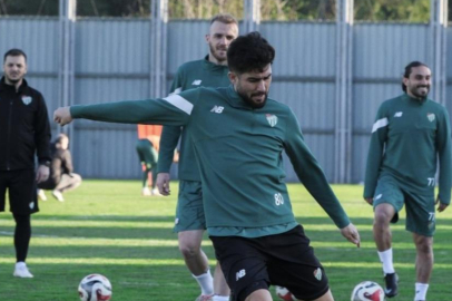 Bursaspor Menemen FK maçı hazırlıklarını sürdürdü